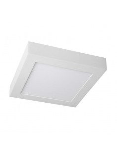 Downlight LED 12W cuadrado Superficie