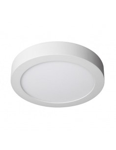 Downlight LED 25W  superficie redondo Aro Blanco
