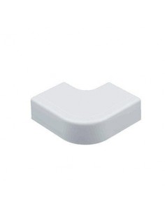 Ángulo plano para canaleta blanca libre de halógenos