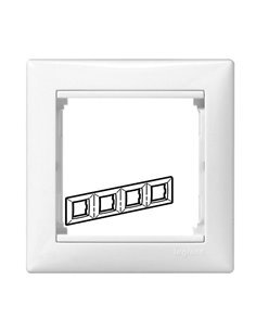 Marco 4 Elementos Legrand Valena