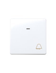 Pulsador ancho Campana con luminoso Simon 27 PLAY 27160