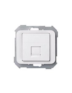 Tapa informatica universal para conector AMP RJ, Simon 75585