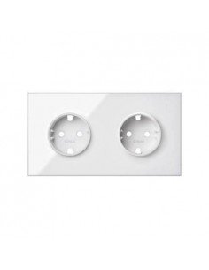 Kit front 2 elementos 2 bases schuko