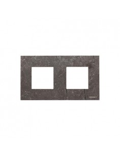 Marco de 2 elementos N2272 PZ Niessen Zenit Pizarra