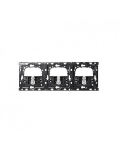 Kit back 3 elementos 3 conmutadores Simon 100 10010301-039