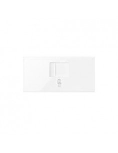 Tapa de voz y datos para 1 conector RJ45 Simon 100 10000005