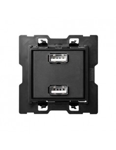 Cargador 2 USB 5V/DC Tipo A Hembra Simon 10000381-039