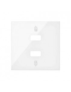 Tapa para Cargador USB 2 Conectores Simon 100