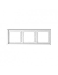 Marco 3 Elementos Blanco Jung LS 983 WW