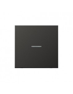 Tecla Visor Antracita Mecanismos Con Luminoso Jung AL 2990 KO5 AN