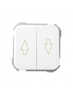 Doble Pulsador Persianas 10A Blanco Simon 31 31331-30