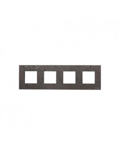 Marco de 4 elementos N2274 PZ Niessen Zenit Pizarra