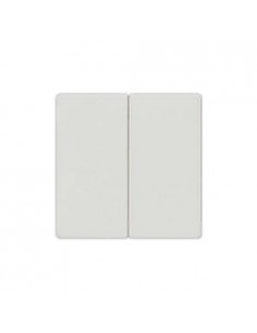 Tecla doble blanco polar Siemens Delta Miro, 5TG6270-1WH00