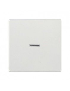 Tecla simple con difusor blanco polar Siemens Delta Style, 5TG7270-5WH01