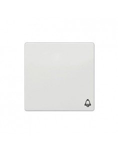 Tecla logo campana blanco polar Siemens Delta Style, 5TG7270-5WH10