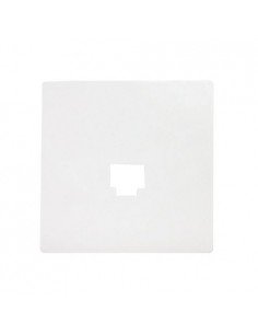 Tapa conector RJ45 blanco polar Siemens Delta Style, 5TG2278-2WH01