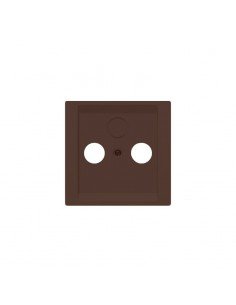 Tapa chocolate TV 2/3 salidas Siemens Delta Style