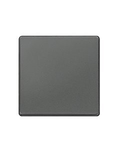 Tecla simple carbono metalizado Siemens Delta Miro, 5TG6270-5CM00