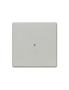 Tecla simple aluminio metalizado con difusor Siemens Delta Miro, 5TG6270-5AM01