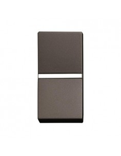 Interruptor Bipolar NIESSEN ZENIT 2101.2-1 modulo-ANTRACITA