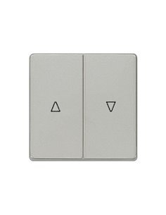 Teclas dobles persianas aluminio metalizado Siemens Delta Miro 5TG6276-5AM00