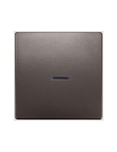 Tecla simple con difusor chocolate Siemens Delta Style, 5TG7270-5CH01