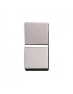 Interruptor NIESSEN ZENIT 2101 PL 1 modulo Plata