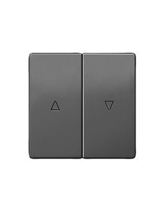 Tecla doble persiana antracita cosso Siemens Delta Style, 5TG7276-5AC00