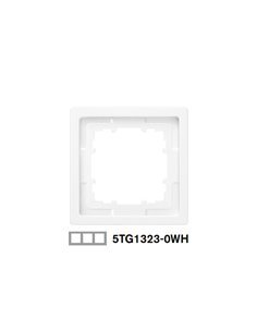 Marco 3 elementos blanco polar Siemens Delta Style, 5TG1323-0WH