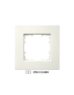 Marco 2 elementos blanco polar Siemens Delta Miro, 5TG1112-0WH
