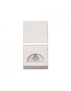 Pulsador NIESSEN ZENIT 2104 Timbre-1 modulo blanco