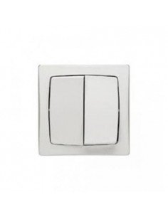 Doble interruptor-conmutador monoblock Legrand OTEO 086020