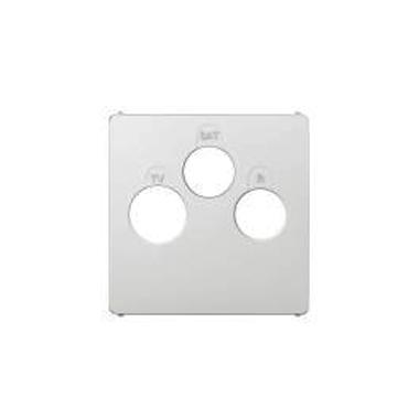 Tapa TV 2-3 Agujeros Niloe Legrand  Blanco 664767