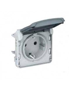 Base shucko Gris Legrand Plexo 069571