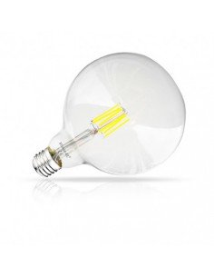 Bombilla LED Globo G125 Filamento 8W