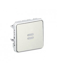 Pulsador luminoso Blanco Legrand  Plexo 069632