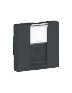 Toma RJ45 Ancha S-One categoria 5e UTP New Unica Antracita NU341154