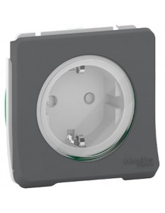 Base de enchufe schuko 16A Mureva Styl Gris MUR36135