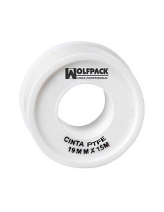 Cinta Teflón Wolfpack 19 mm. x 15 m.