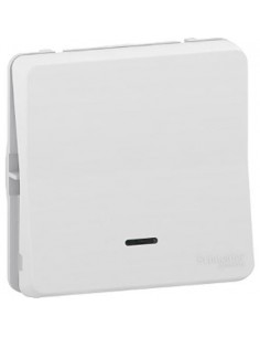 Pulsador Con Led Mureva Styl Blanco MUR39127