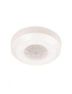 Detector de Movimiento Mini Infrarrojo Superficie 360º  BLANCO