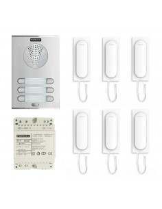 kit portero automático Fermax 6 lineas CityLine 4+N ref.4866