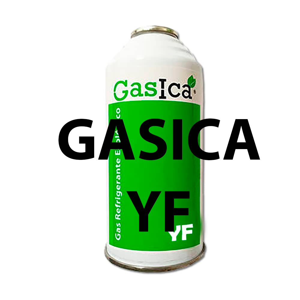 Gas Refrigerante Gasica YF sustituto del gas R1234YF para Automoción