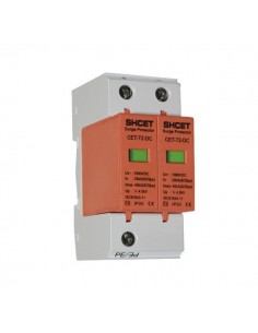 Protector sobretensiones transitorias 2 polos 20 kA- 40kA 4,0kV DC