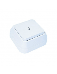 Pulsador con Símbolo Campana Superficie Makel IP20 45104