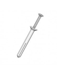 Taco con tornillo clavable premontado 6mm