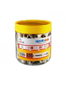 Bote 125 Tacos Métrica 8mm Apolo 98EXPFX