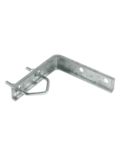 Soporte Mástil Escuadra Zinc+RPR Atornillable 128mm