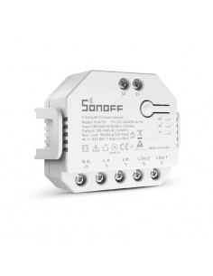 Sonoff Dual R3 Interruptor Doble, controlador wifi programable e Inteligente para Persianas