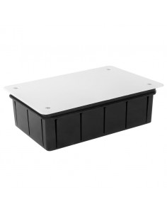 Caja de empotrar 160x100x50mm + Tapa Blanca con Tornillos